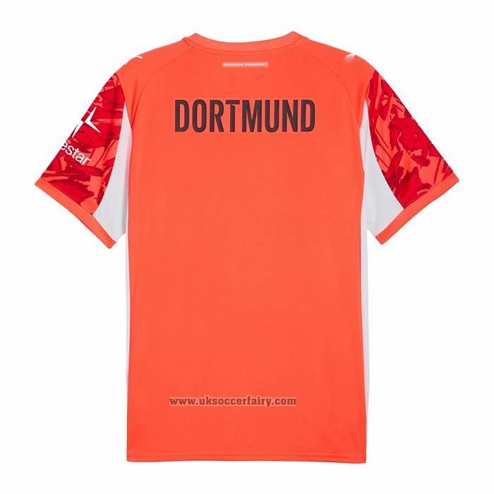 Borussia Dortmund Away Goalkeeper Shirt 2025-2026 Red